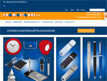 Tablet Screenshot of importadorapromocional.com